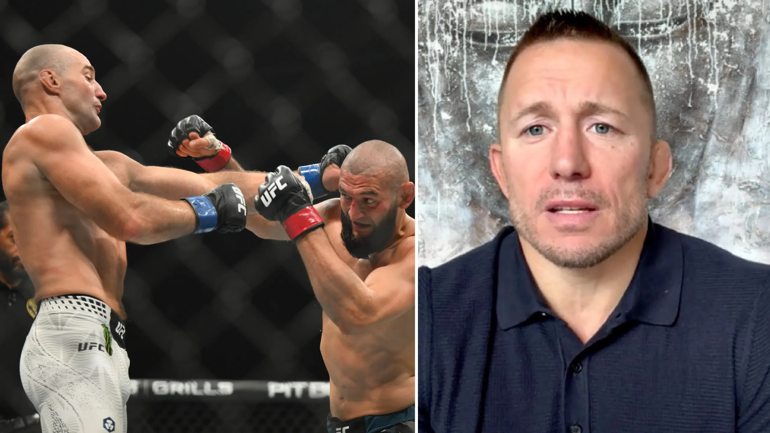 Georges St-Pierre praises Sean Strickland’s upset of ‘better fighter’ Khamzat Chimaev – MMA Junkie