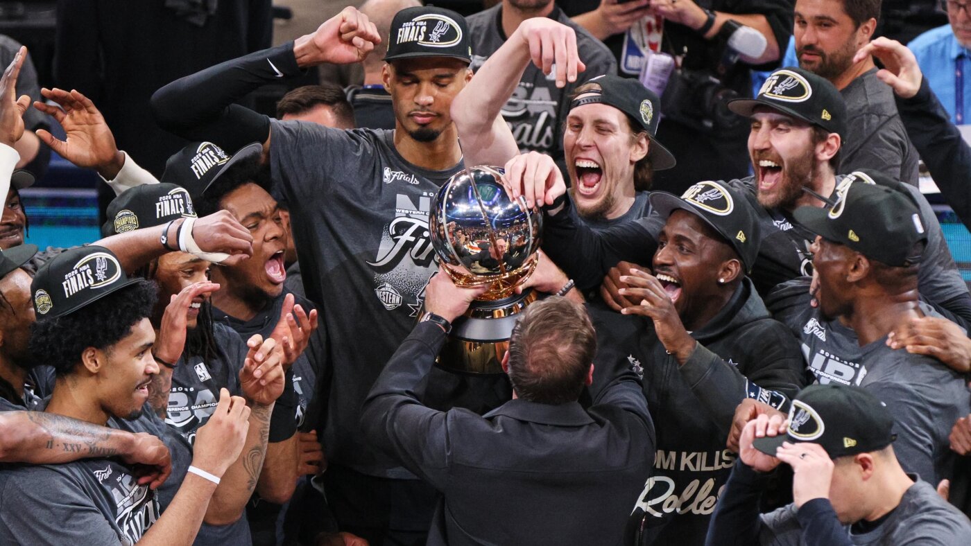 San Antonio Spurs win the West, beating Oklahoma City Thunder to head to NBA Finals – NPR