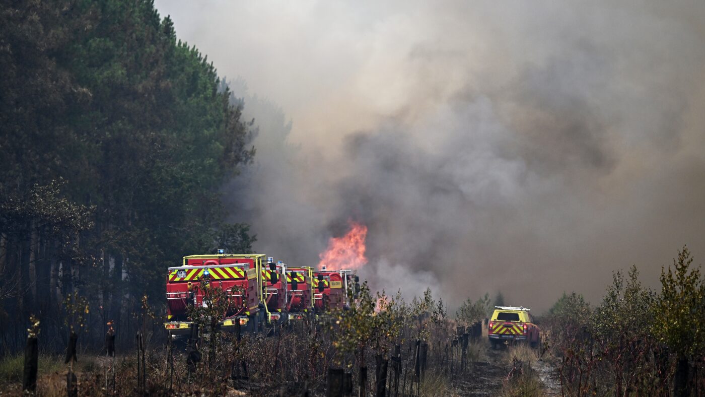 With wildfires raging in France and Spain, fire crews race against next heat wave – NPR