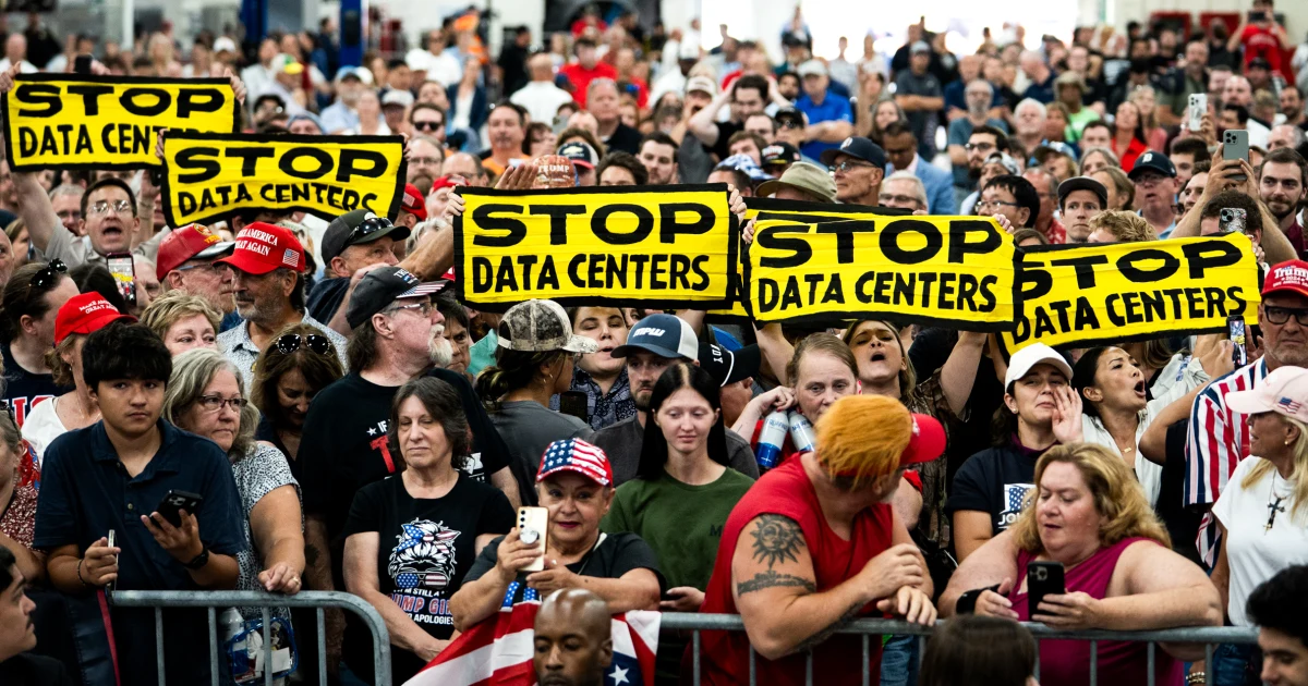 How the booming backlash to AI data centers is shaping the midterm election – NBC News
