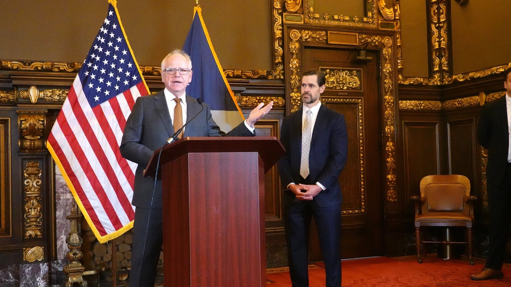 Walz blasts unfounded Trump claim on cyberattacks – MPR News