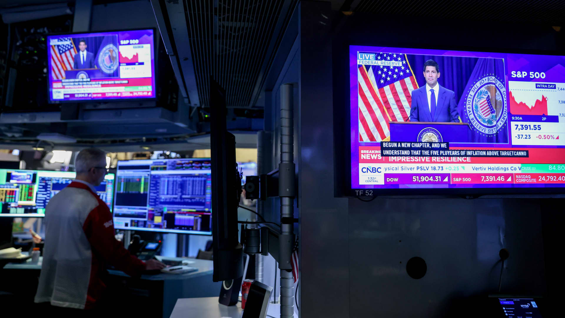 Stock futures rise as traders digest Big Tech earnings and hope to recover from Fed Day sell-off: Live updates – CNBC