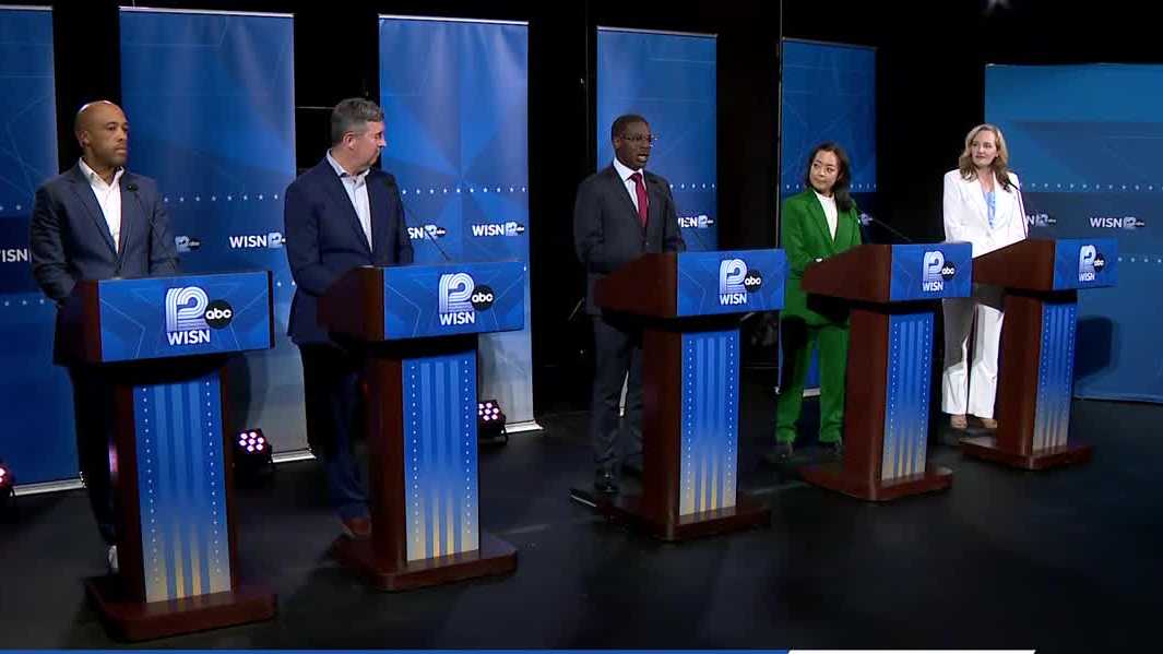 Wisconsin Democratic primary debate for governor – WISN