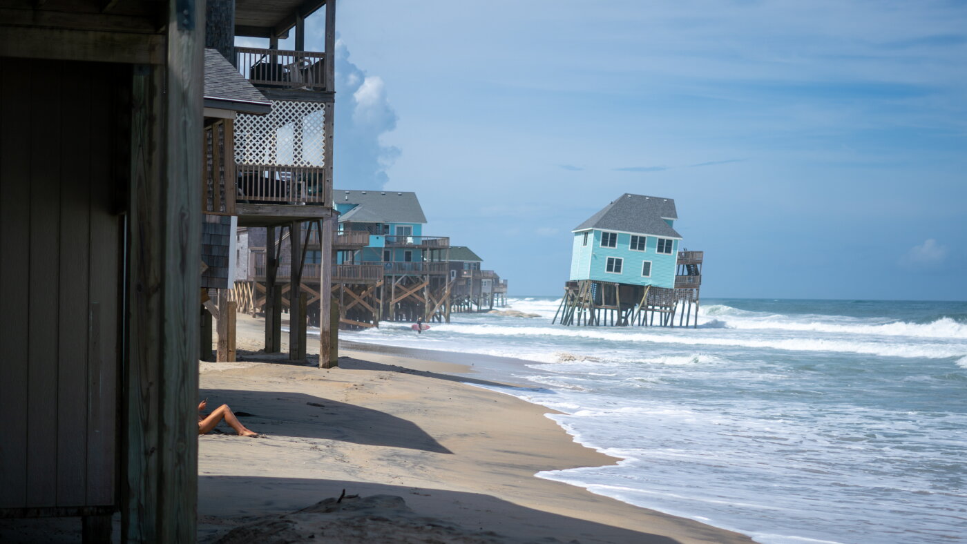 People’s houses are collapsing into the ocean. FEMA gives them no other option – NPR