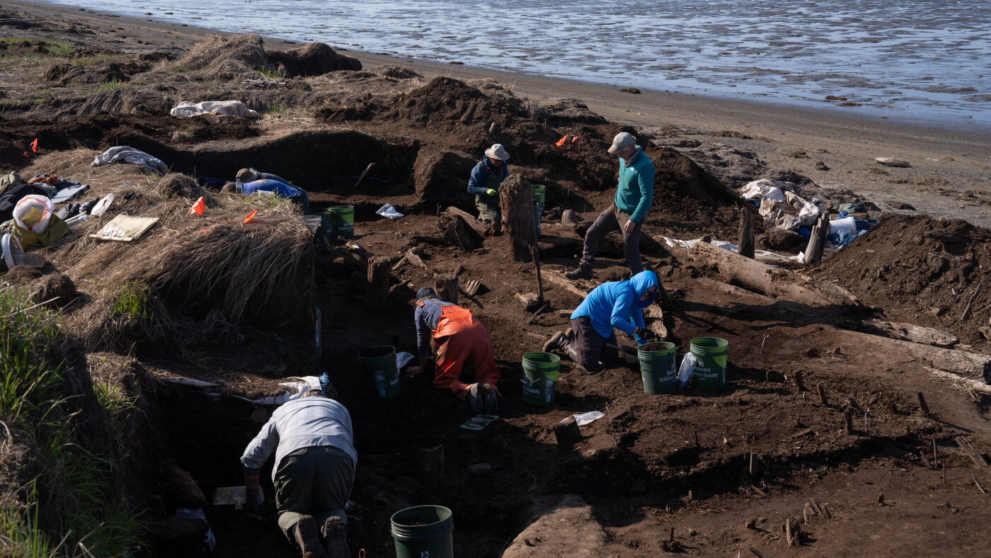 An Alaska storm scattered artifacts. Archaeologists are racing to save what’s left – npr.org