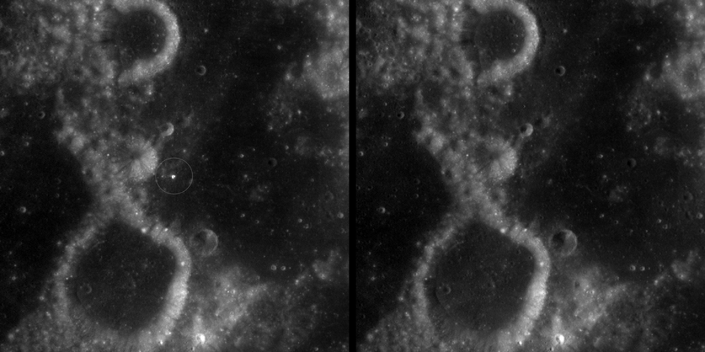 NASA scientist discovers largest, newly formed ‘once-in-a-century’ moon crater after asteroid impact – FOX Weather