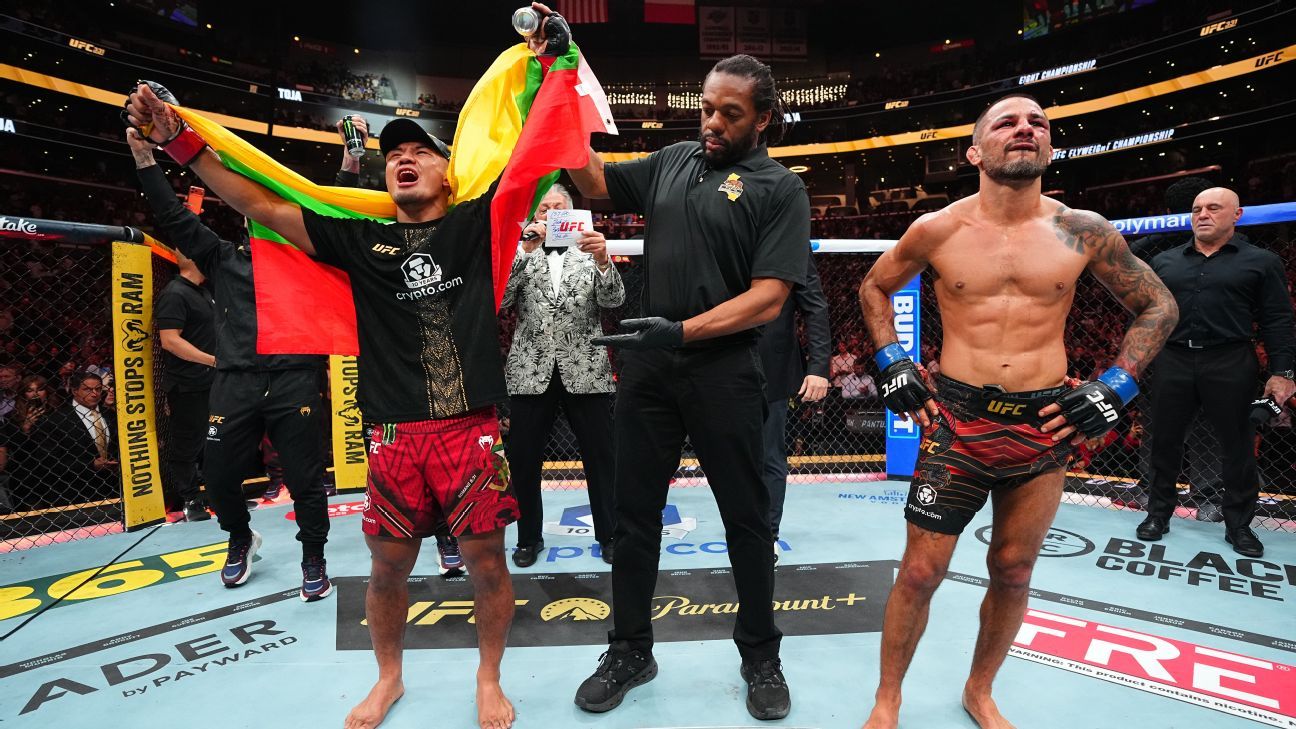 Joshua Van dominates Alexandre Pantoja in rematch to retain UFC title – ESPN