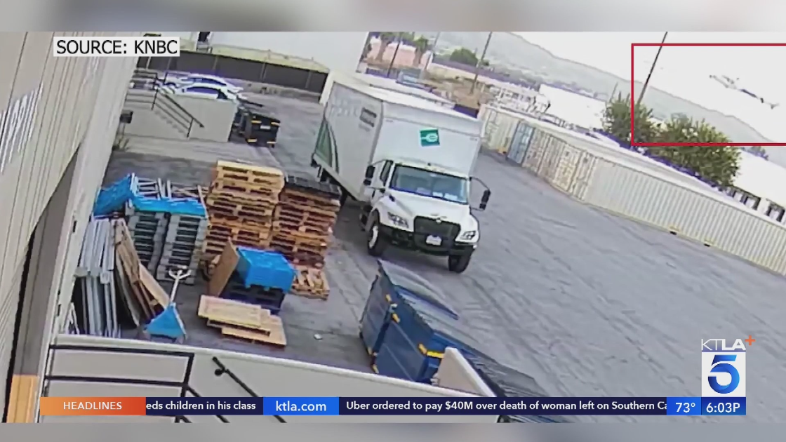 Security camera provides new images of deadly KNBC helicopter crash – KTLA