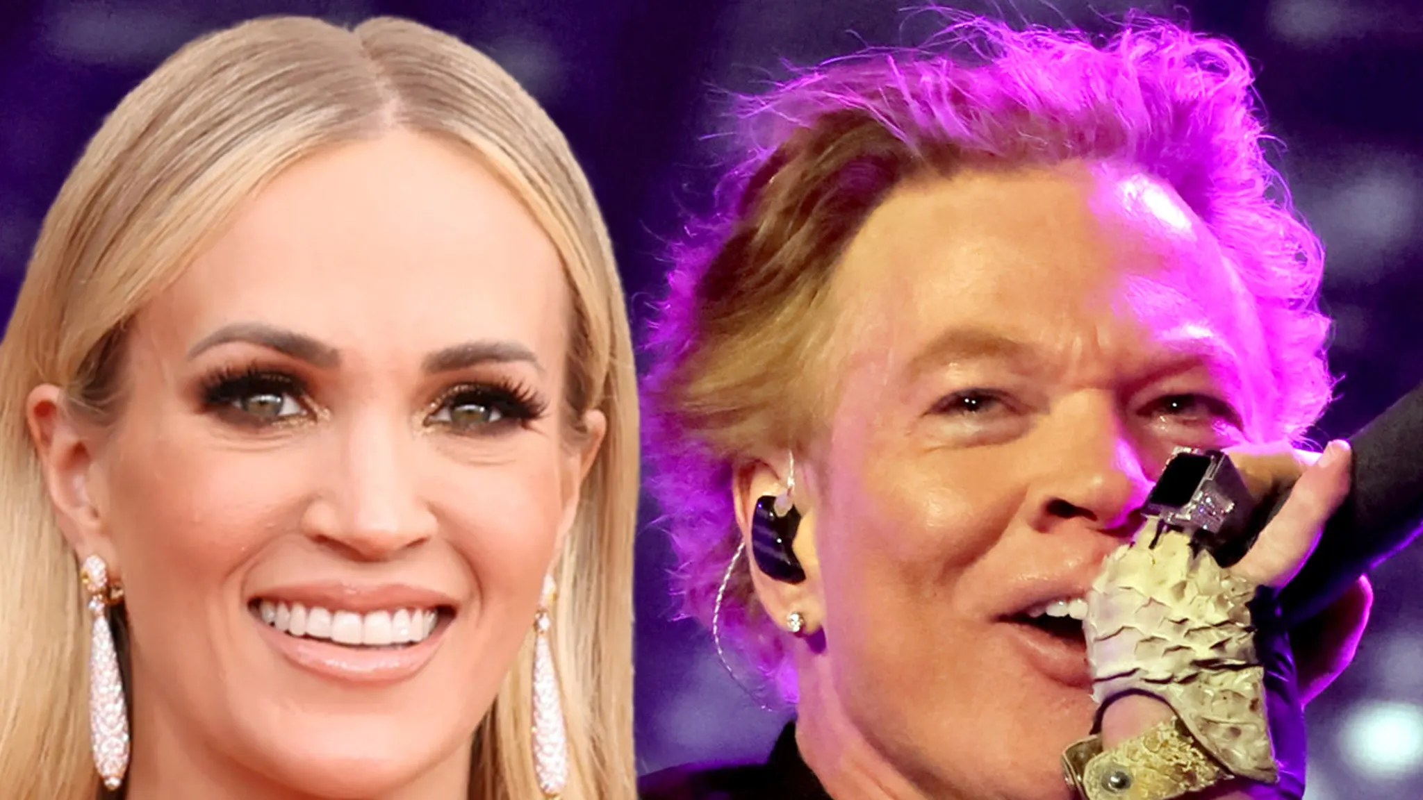 Carrie Underwood Being Mentored By Axl Rose As She Works on Rock Music – TMZ