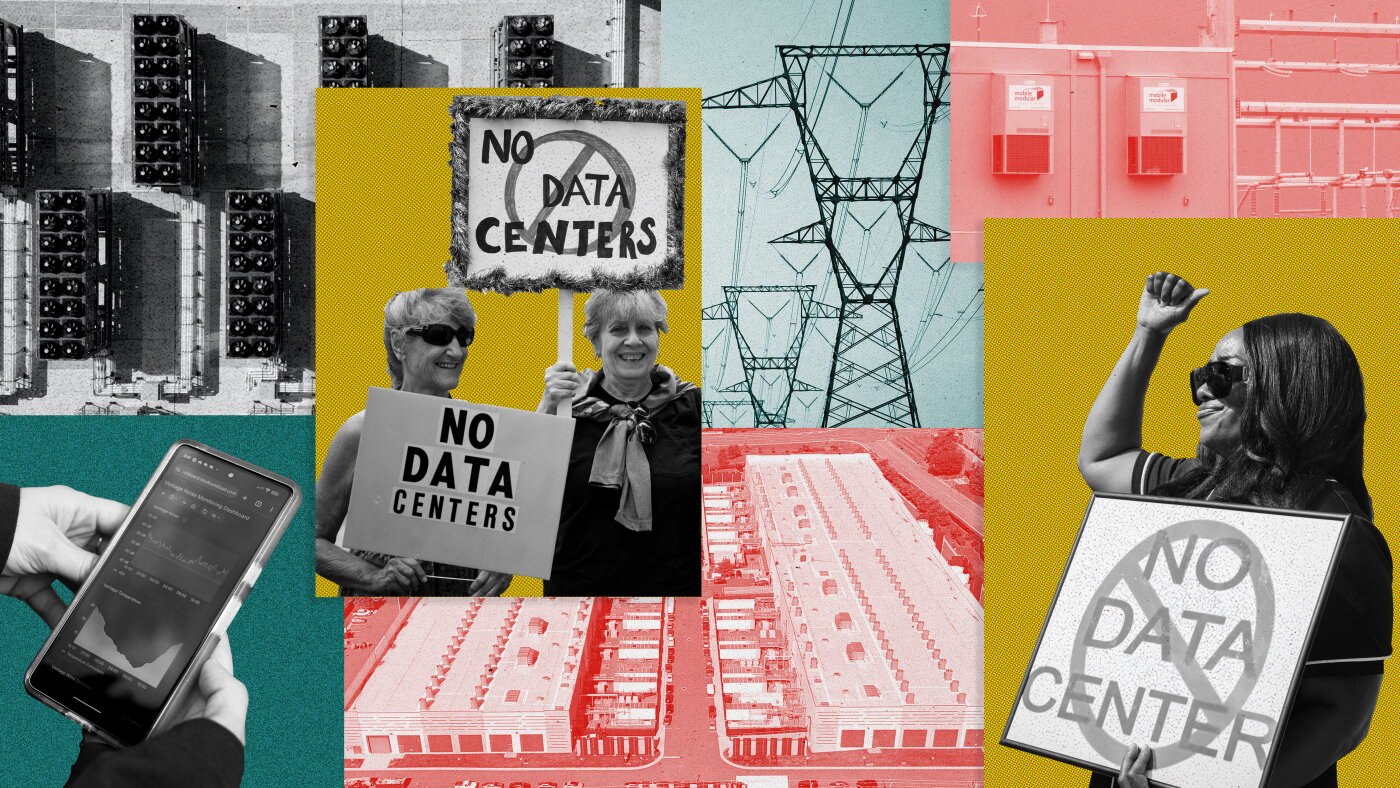 The data center backlash is reshaping American politics — one community at a time – NPR