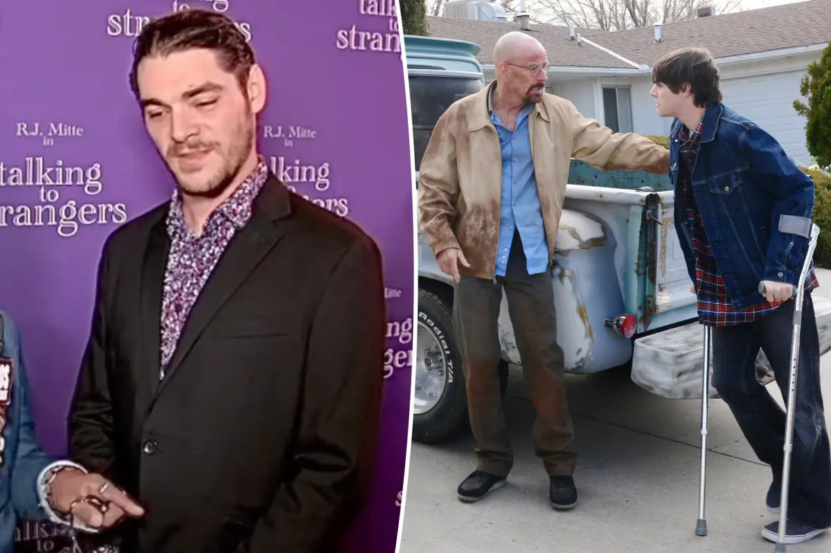 ‘Breaking Bad’ star RJ Mitte claimed Hollywood didn’t want him on screen in heartbreaking texts before death at 34
